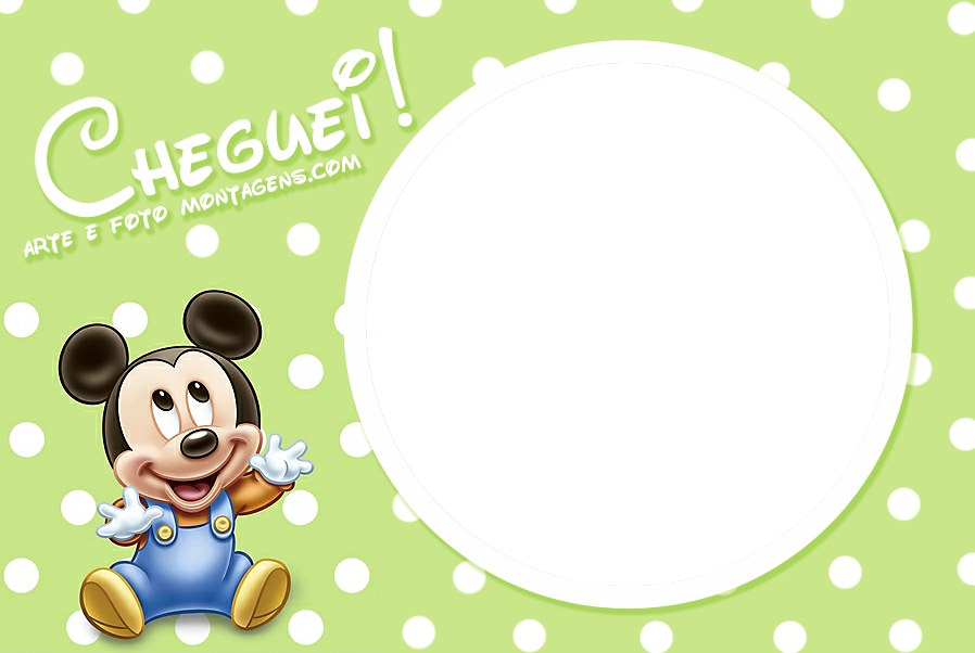 Álbum do Bebê - Mickey 00 Recem Nascido Álbum do Bebê - Mickey 00 Recem Nascido