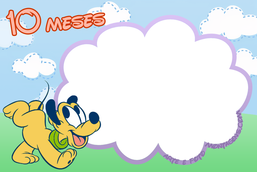 Álbum do Bebê - Mickey 10 Meses