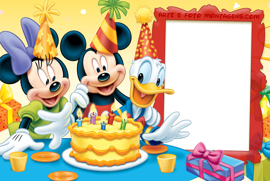 Comemorativas - Aniversario Disney Mickey