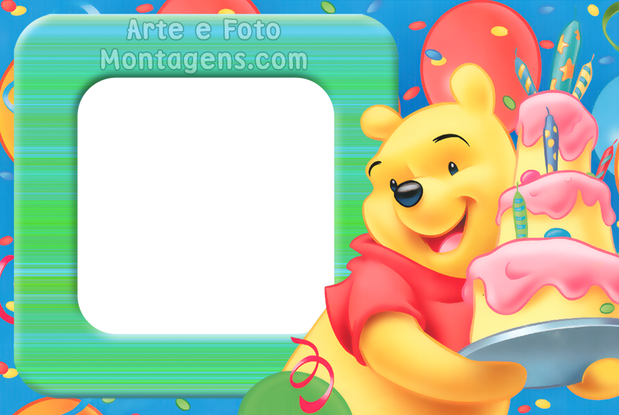 Comemorativas - Aniversario Pooh Comemorativas - Aniversario Pooh