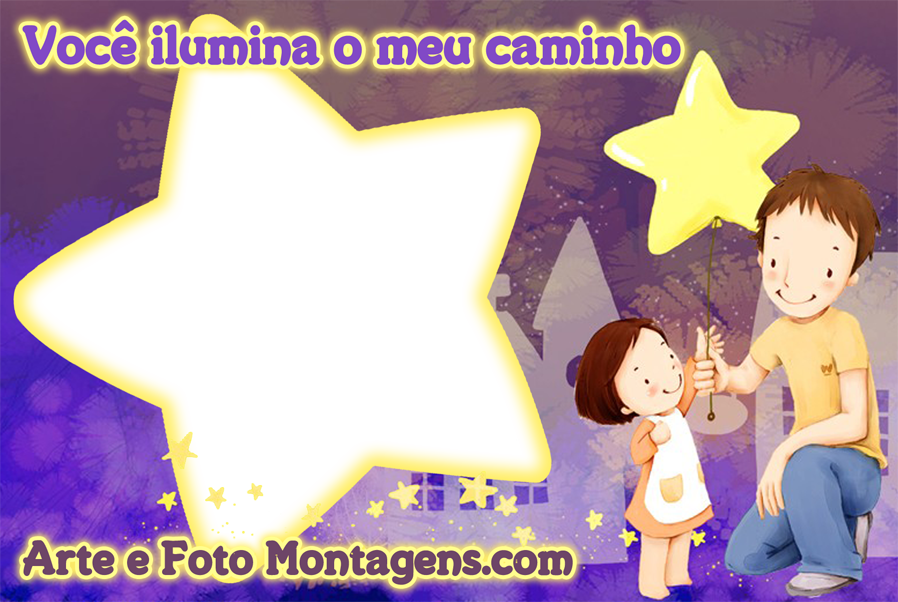 Comemorativas - Dia Dos Pais Menina Estrela