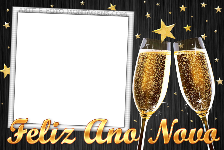 Final de Ano - Ano Novo Brinde Estrelas