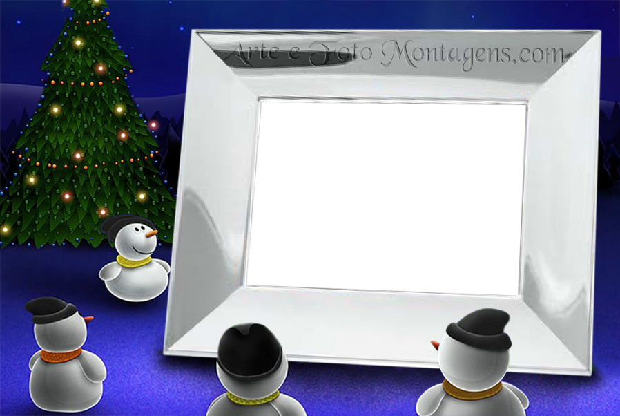 Final de Ano - Natal Bonecos De Neve