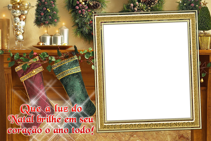 Final de Ano - Natal Lareira Meias Luz Do Natal Final de Ano - Natal Lareira Meias Luz Do Natal