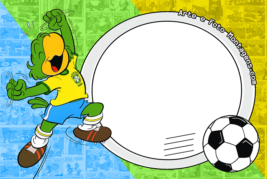Moldura Digital Gratuita - Futebol