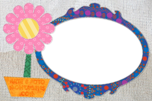Moldura Diversas - Flor Patchwork Moldura Diversas - Flor Patchwork