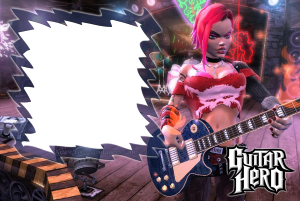 Moldura Diversas - Música Guitar Hero Moldura Diversas - Música Guitar Hero