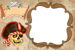 Moldura Diversas - Piratas Moldura Diversas - Piratas