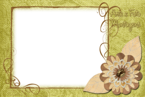 Moldura Diversas - Vintage Flor Moldura Diversas - Vintage Flor