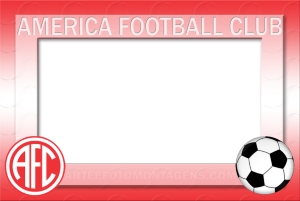 Moldura Times - América Football RJ Moldura Times - América Football RJ