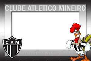 Moldura Times - Atlético Mineiro Moldura Times - Atlético Mineiro