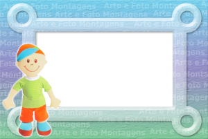 Moldura Infantil - Boneco de Pano Moldura Infantil - Boneco de Pano