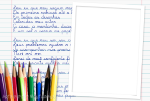 Moldura Infantil - Escolar O Caderno Moldura Infantil - Escolar O Caderno