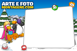 Moldura Personagens - Club Penguin Moldura Personagens - Club Penguin