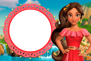 Moldura Personagens - Elena De Avalor Moldura Personagens - Elena De Avalor