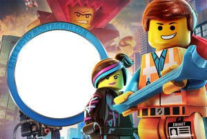 Moldura Personagens - Lego Movie Moldura Personagens - Lego Movie