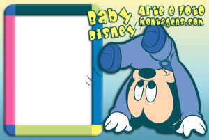 Moldura Personagens - Mickey Baby Moldura Personagens - Mickey Baby