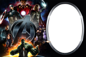 Moldura Personagens - Vingadores Avengers Moldura Personagens - Vingadores Avengers