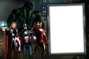 Moldura Personagens - Vingadores Avengers Moldura Personagens - Vingadores Avengers