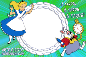 Moldura Personagens - Alice Coelho Moldura Personagens - Alice Coelho