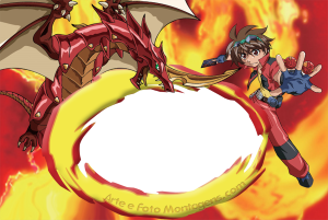 Moldura Personagens - Bakugan Moldura Personagens - Bakugan