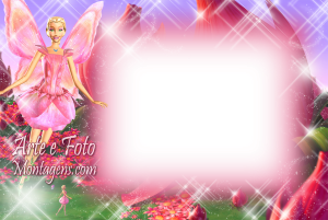 Moldura Personagens - Barbie Fairytopia Moldura Personagens - Barbie Fairytopia