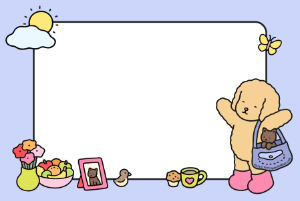 Moldura Personagens - Bobbie Goods Moldura Personagens - Bobbie Goods