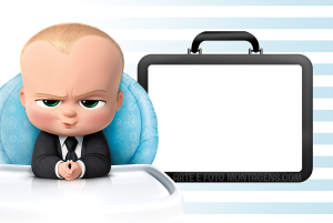 Moldura Personagens - Chefinho Babyboss Moldura Personagens - Chefinho Babyboss