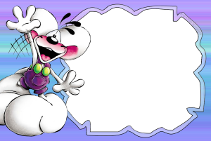 Moldura Personagens - Diddl Moldura Personagens - Diddl