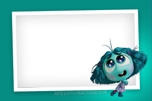 Moldura Personagens - Divertidamente Inveja Envy Moldura Personagens - Divertidamente Inveja Envy