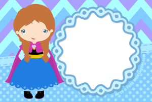 Moldura Personagens - Frozen Baby Anna Moldura Personagens - Frozen Baby Anna