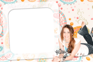 Moldura Personagens - Hannah Montana Moldura Personagens - Hannah Montana