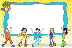 Moldura Personagens - Hi5 Moldura Personagens - Hi5