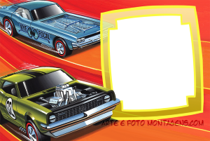 Moldura Personagens - Hot Wheels Collector Moldura Personagens - Hot Wheels Collector