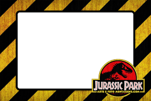 Moldura Personagens - Jurassic Park Moldura Personagens - Jurassic Park