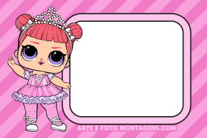 Moldura Personagens - Lol Surprise Center Stage Moldura Personagens - Lol Surprise Center Stage