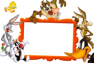 Moldura Personagens - Looney Tunes Moldura Personagens - Looney Tunes