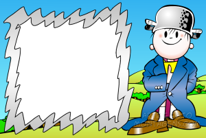 Moldura Personagens - Menino Maluquinho Moldura Personagens - Menino Maluquinho
