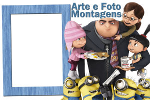 Moldura Personagens - Meu Malvado Favorito Minions Meninas Moldura Personagens - Meu Malvado Favorito Minions Meninas