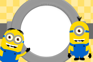 Moldura Personagens - Meu Malvado Favorito Minions 2 Moldura Personagens - Meu Malvado Favorito Minions 2