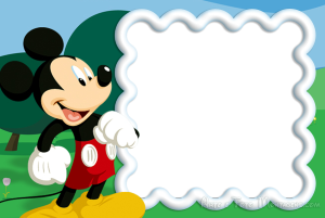 Moldura Personagens - Mickey Moldura Personagens - Mickey