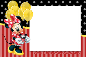 Moldura Personagens - Mickey Minnie Aniversario Festa Moldura Personagens - Mickey Minnie Aniversario Festa