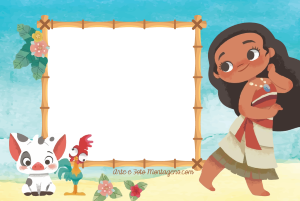 Moldura Personagens - Moana Praia(1)