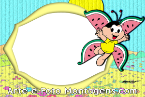 Moldura Personagens - Monica Magali Moldura Personagens - Monica Magali