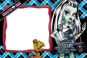 Moldura Personagens - Monster High 3 Moldura Personagens - Monster High 3
