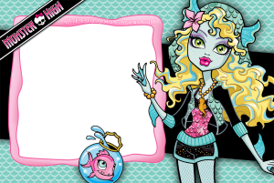 Moldura Personagens - Monster High Moldura Personagens - Monster High