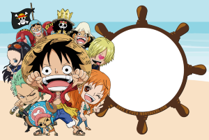 Moldura Personagens - One Piece Moldura Personagens - One Piece