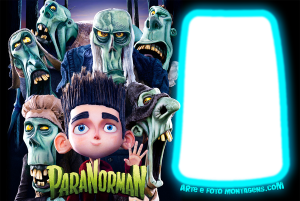 Moldura Personagens - Paranorman Moldura Personagens - Paranorman