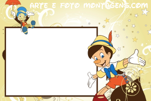 Moldura Personagens - Pinocchio Moldura Personagens - Pinocchio