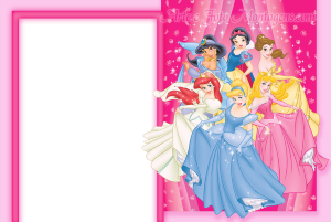 Moldura Personagens - Princesas Moldura Personagens - Princesas